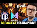 MIRACLE SF is back! No Mercy Fountain Dive — NIGMA vs OG Tiebreaker