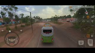 18May. India bus BSSID simulator game video 📷📷,, High speed 🚄🚄 non stop ride