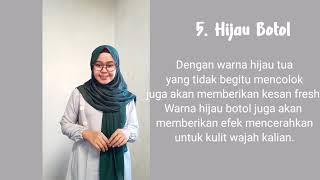 WARNA JILBAB YANG COCOK UNTUK BAJU WARNA ABU-ABU || Puji Astuti