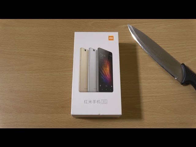 Xiaomi Redmi 3S - Unpacking