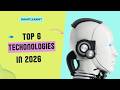 Top 6 Technologies to Learn in 2026 |High Paying IT Careers |AI, Cybersecurity, Cloud  SmartLearnIT