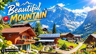 🎵 Gunung yang Indah | Perjalanan Melalui Keindahan Alam 🏔️@4knaturebeautifulworld 