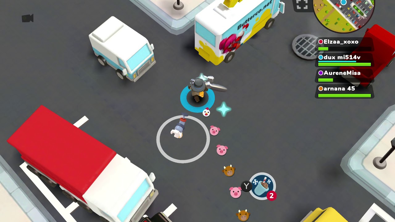 Butter Royale: Playing squads with random players