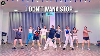 I Don’t Wana Stop | Rina | Zumba Dance Fitness Choreography by Zinpawan Dancefit #RinaAi 
