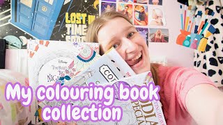 My colouring book  collection 