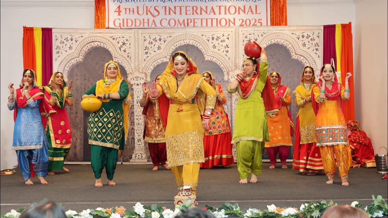 UK’s 4th International Giddha Competition: 🥈Theth Punjaban ( Recorded Category)