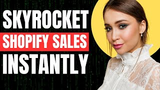 Skyrocket Your Shopify Store Sales with a Killer User Experience!