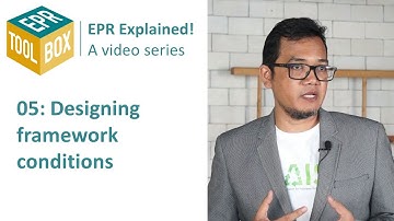 PREVENT Waste Alliance | Video series: EPR Explained! (05) Framework conditions