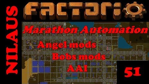 Factorio - Marathon Automation - E51 - Base tour and explanations