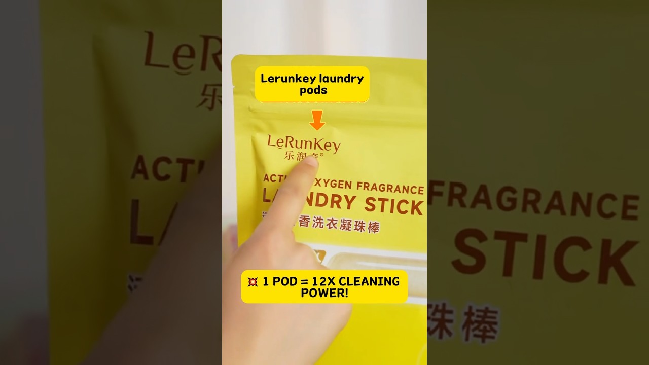 TIRED OF THAT GROSS GYM STINK?Lerunkey laundry detergent sticks can help #momlife #lerunkey #laundry