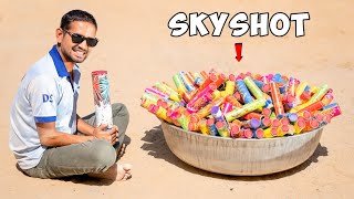 100 Skyshots Testing Ek Sath - अब होगा असली धमाल 😎 | MR. INDIAN HACKER