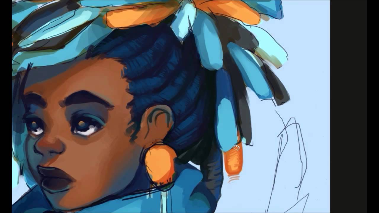 Chilly - Digital Art Process - YouTube