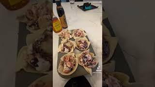 Fig and goat cheese filled puffs #appetizers #figs #easyrecipe