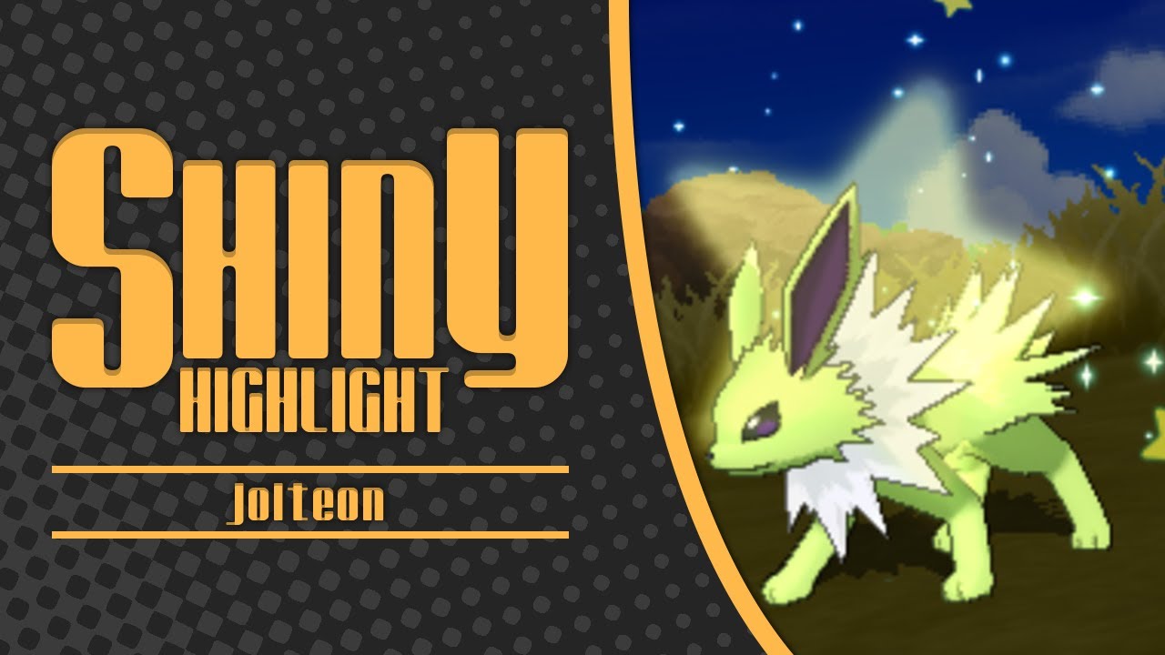 Pokemon Sun & Moon Shiny Jolteon Live Reaction