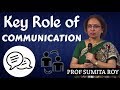 Role of English in Communication  || PROF SUMITA ROY || IMPACT || 2020 || The English Talks