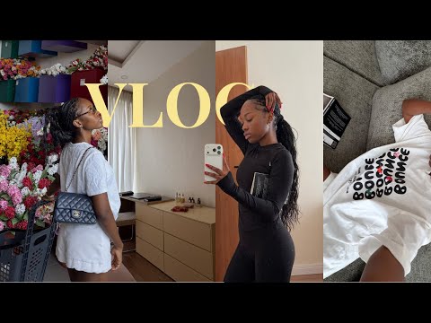 living alone vlog: bedroom update, birthday gifts unboxings + brand events.