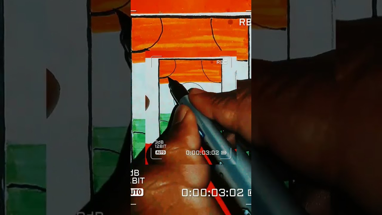 tricolour🇮🇳+rectangular design||