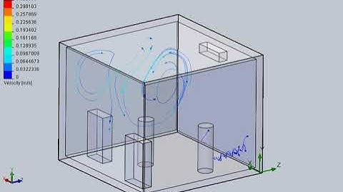 Air Flow Simulation Model 2 (4/6)