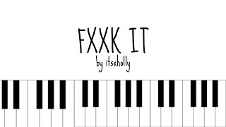 FXXK IT - BIG BANG - Piano Tutorial chords