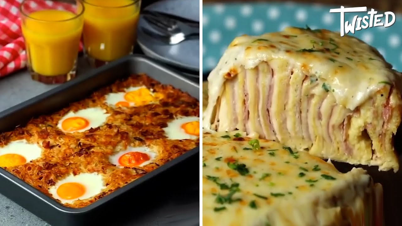 Breakfast Of Champions | Twisted | Fried Egg Hash Browns Yum!