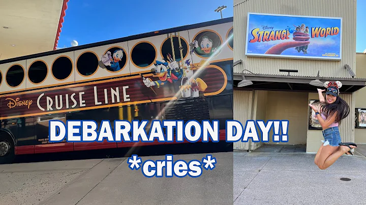 DEBARKATION DAY for Disney's Very Merrytime Cruise...