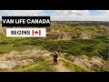 VAN LIFE BEGINS: Driving across Canada in 6 days in our TINY HOME ON WHEELS