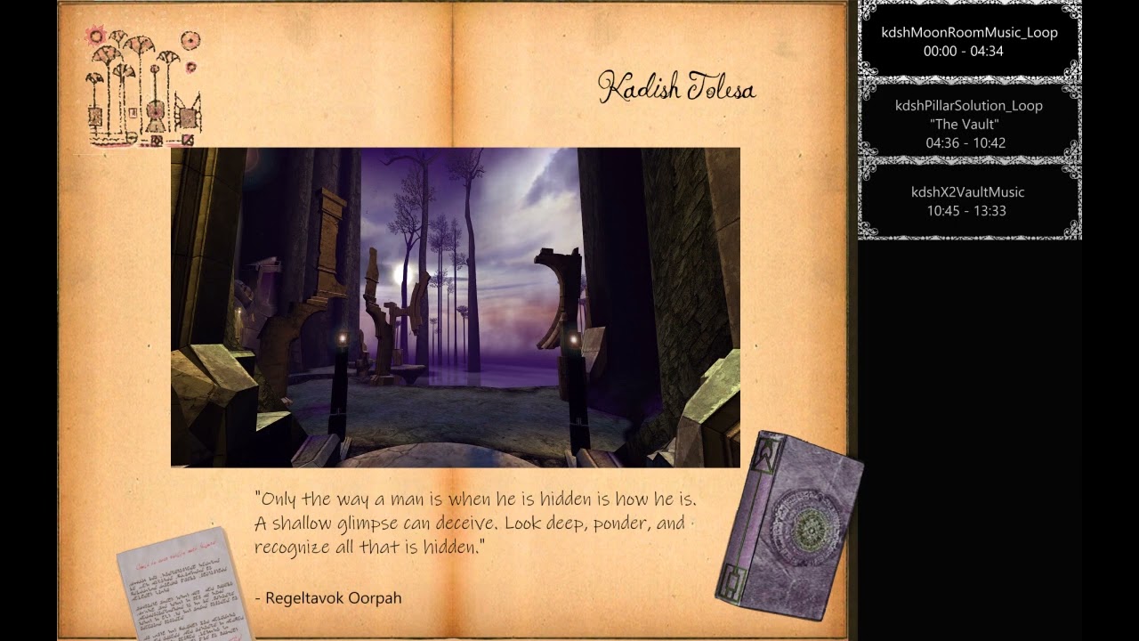 Myst Online: Uru Live (again) Music: Kadish Tolesa