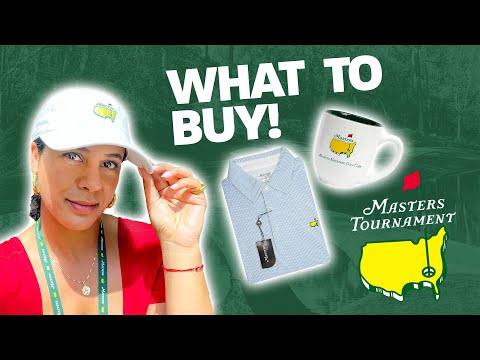 What To Buy At The Masters Merchandise Shop | Spent ALL MY RENT Money!