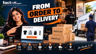 How Your Customer Order Gets Delivered | Complete Order Fulfilment Process | factori.com