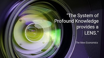System of Profound Knowledge - 2018 Annual Deming Institute Conference