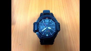 Casio G-Shock GA-1100 Battery Replacement