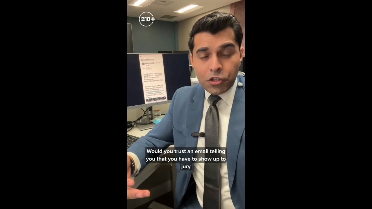 A Jury Duty email out of nowhere in Sacramento? - YouTube