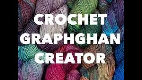 how to create a custom blanket pattern - crochet graphghan pattern maker
