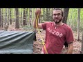 A beginners guide to building an aframe tarp shelter