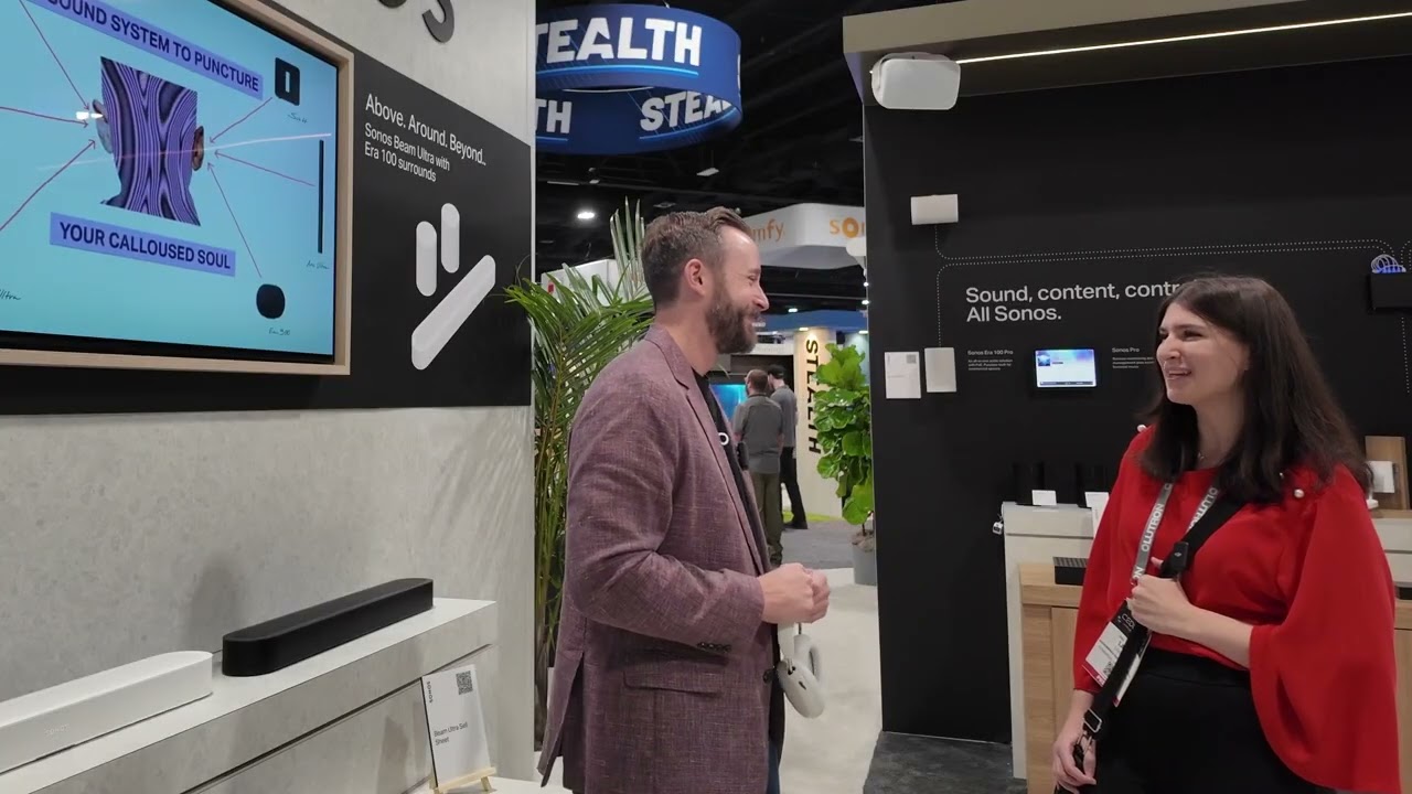 CEDIA Expo: Amp Multi, Beam Ultra and the future of Sonos audio