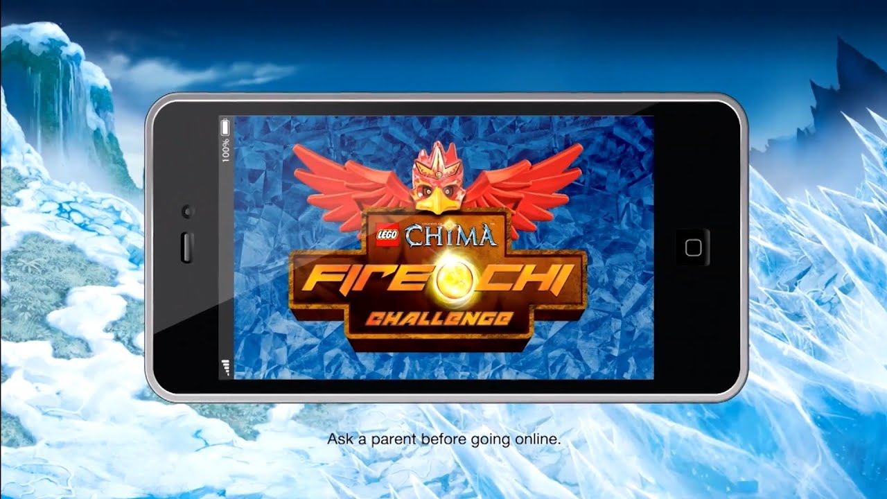 Lego Chima Fire Chi Challenge App TV Commercial (2015)
