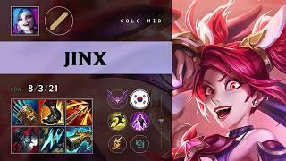 Jinx Mid vs Viktor - KR Master Patch 26.16