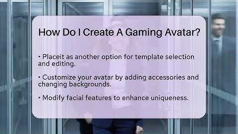 How Do I Create A Gaming Avatar? - Everyday-Networking