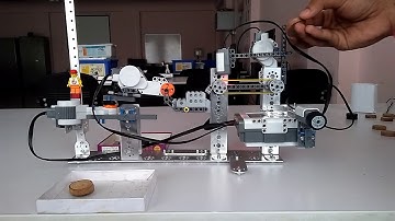 LEGO and TETRIX Robotics final Project - Automatic Sorting Robot (Front View)