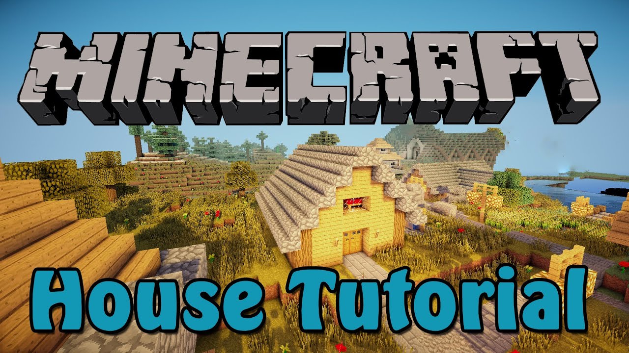 Minecraft Simple House Tutorial [1.6.2] - YouTube