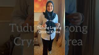 Tudung Locong Crystal Korea