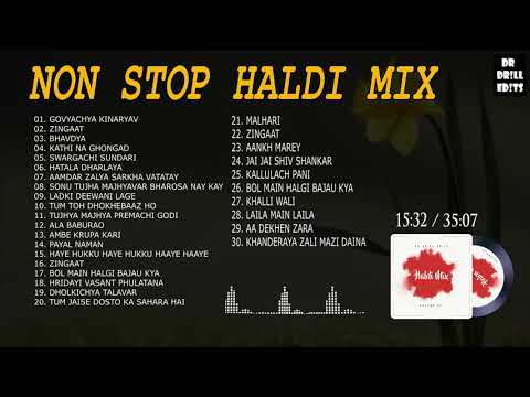 Vol 7   Non Stop Haldi DJ Mix Songs