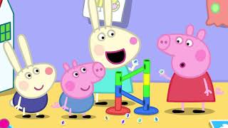 Peppa and George play with their Friends