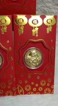 Angpao Imlek Eksklusif Premium Gold Emas Shio Macan Harimau 2022