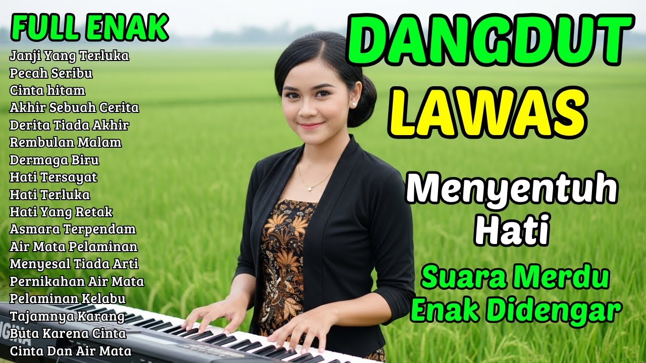 JANJI YANG TERLUKA - DANGDUT NOSTALGIA SYAHDU -  DANGDUT LAWAS 80 90an KENDANGYA PAS SUARA MERDU