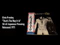 Elvis Presley - I Just Can&#39;t Help Believin&#39; [From Japanese SX-61 Record | Vinyl Video]