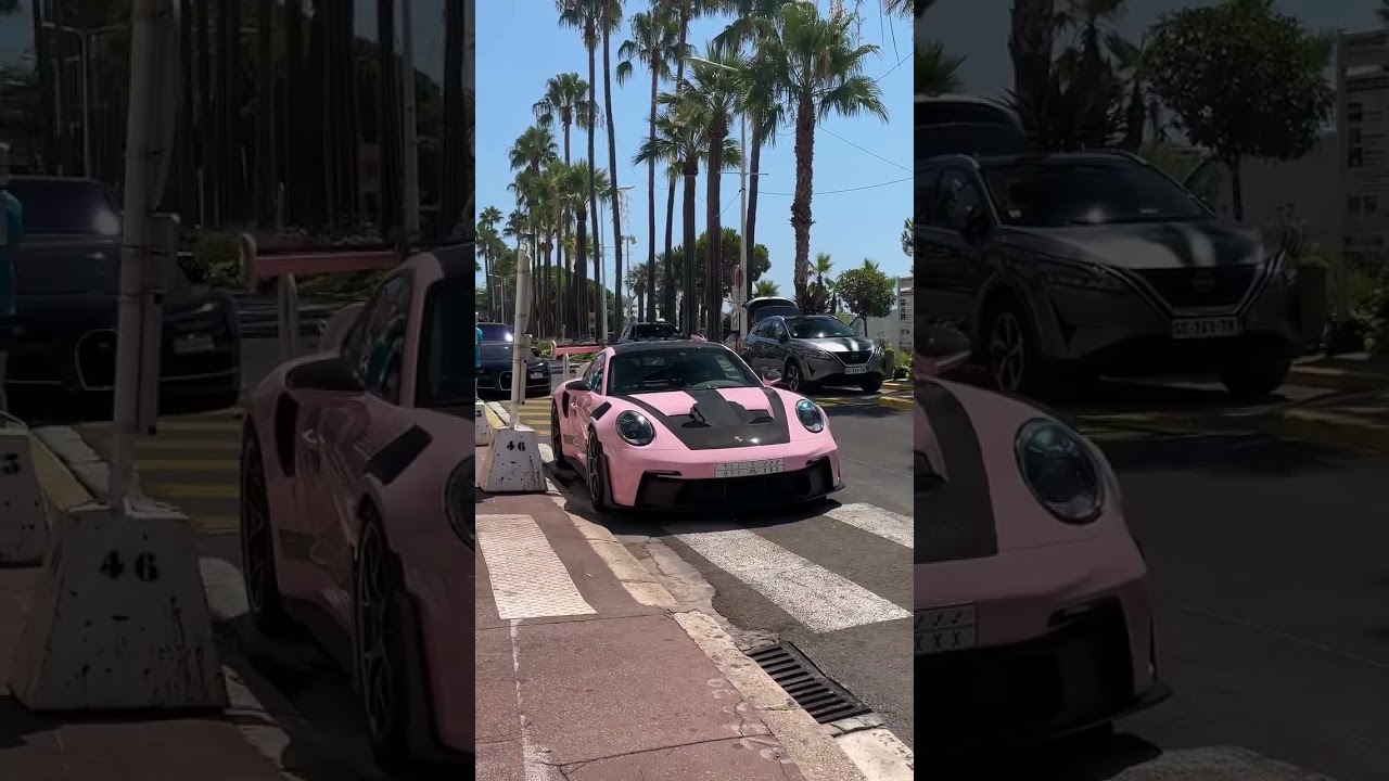 Barbie's Dream Ride Pink Porsche in Action! 