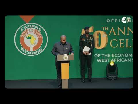 ECOWAS 50TH ANNIVERSARY LAUNCH - video from Ecowas