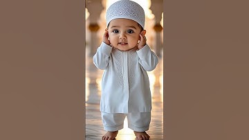 Thumbnail of Cute Muslim Baby Reciting Holy Quran | 🕋📖 #Quran #MuslimBaby #Islam