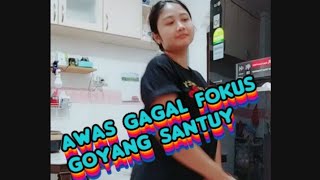 TEPUNG KANJI Goyang santuy cocok buat status WA